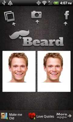 Make Me Bearded android App screenshot 1